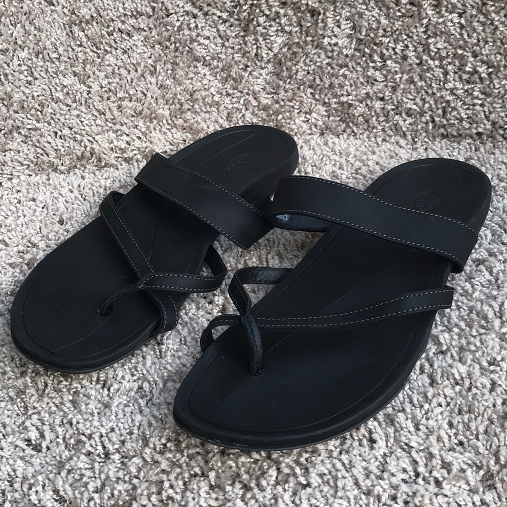 Chaco Black Women's Slide Sandals